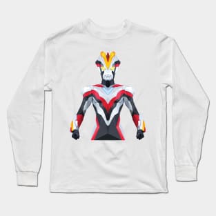 Ultraman Victory (Low Poly Style) Long Sleeve T-Shirt